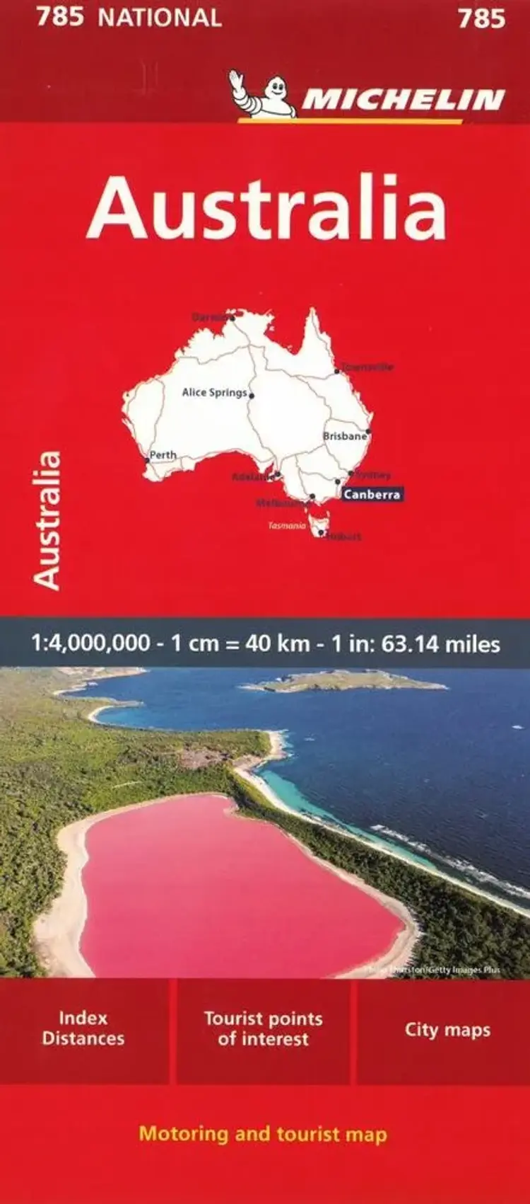 Australia, Michelin National Map 785 af Michelin