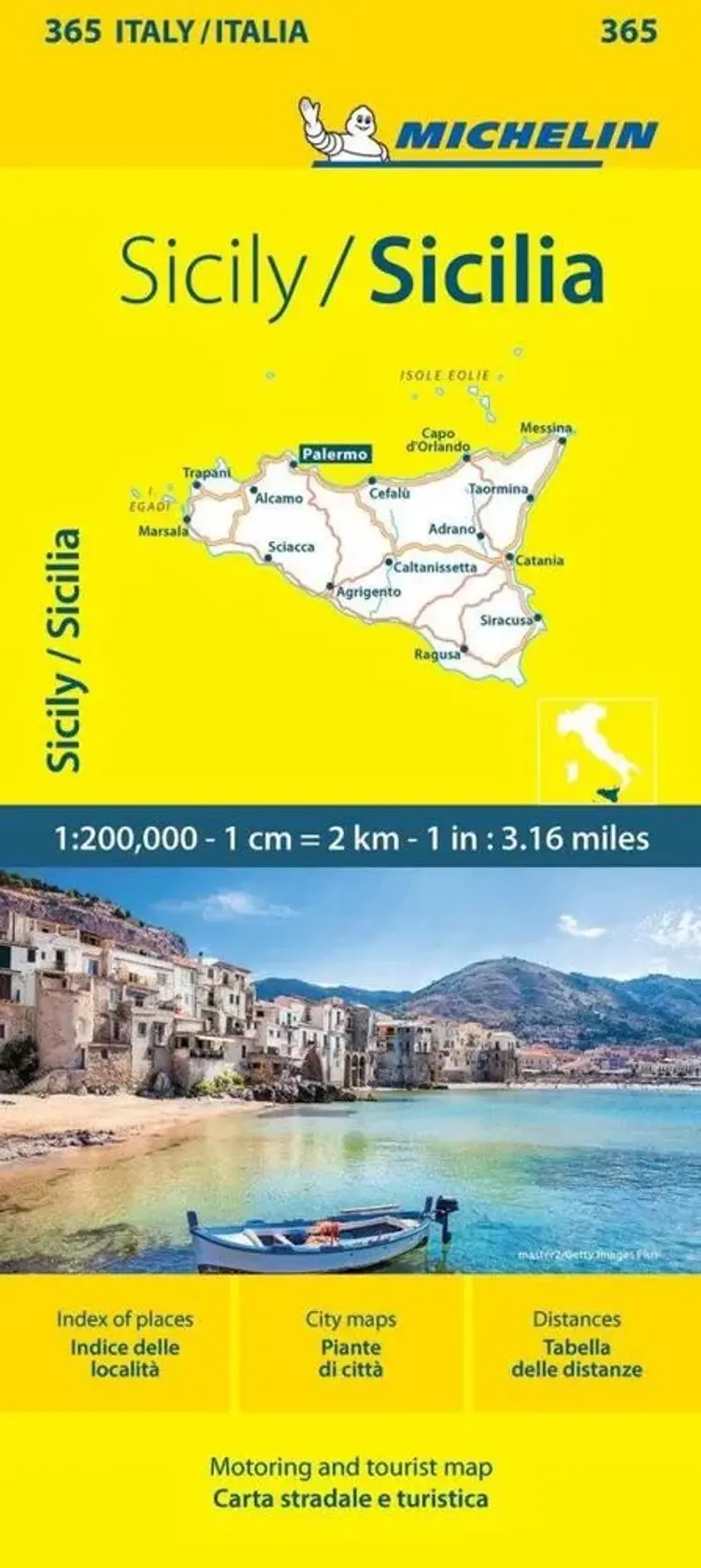 Italy Blad 365: Sicilia - Sicily af Michelin