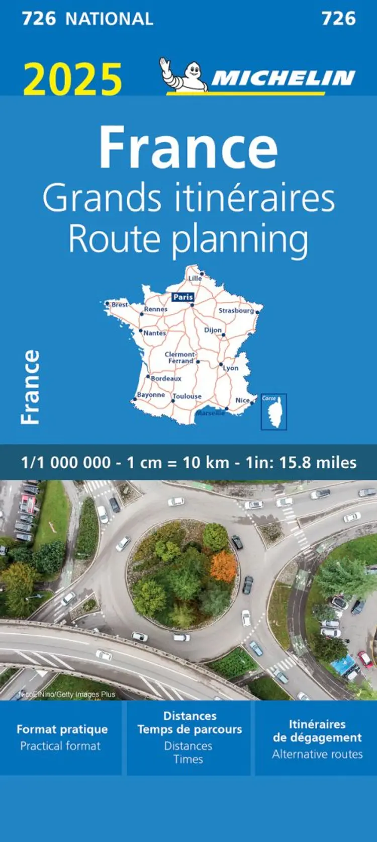France Route Planning 2025 af Michelin