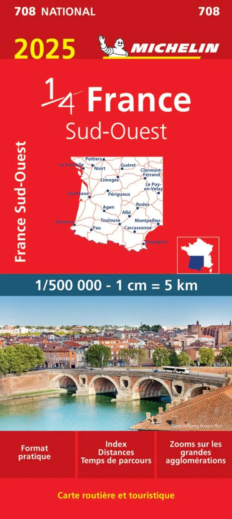 France Southwestern 2025 af Michelin
