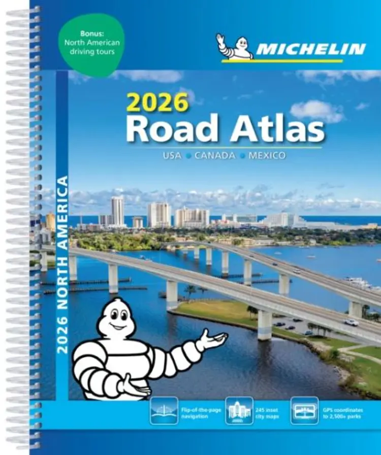 Michelin Road Atlas USA, Canada & Mexico 2026 af Michelin
