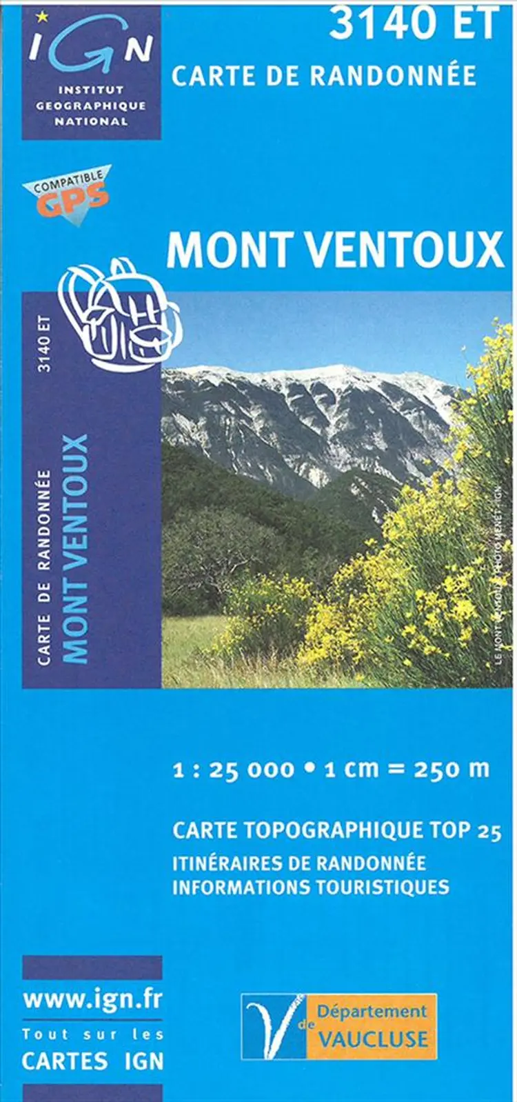 Mont Ventoux af IGN