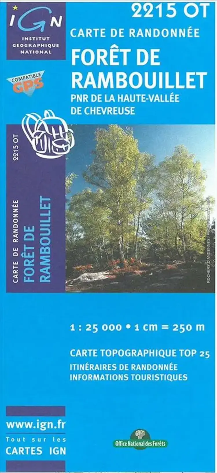 Forêt de Rambouillet, Parc National Haute-Vallée de Chevreuse af IGN