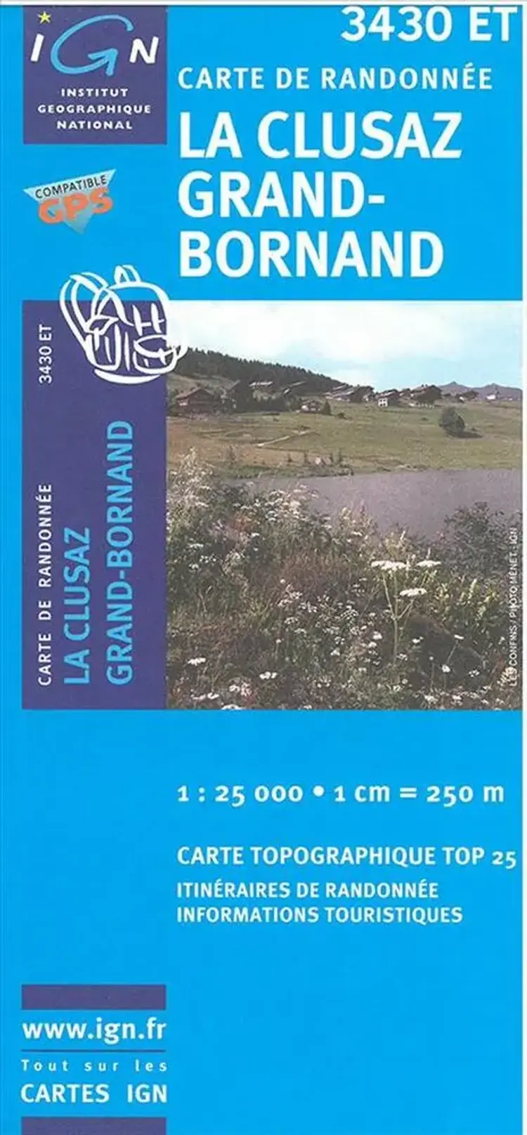 La Clusax - Grand-Bornand af IGN