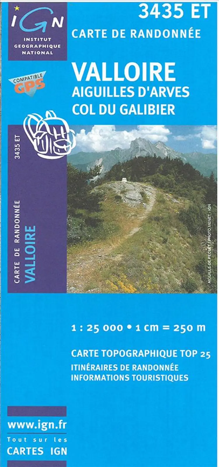 Valloire - Aiguilles d´Arves af IGN