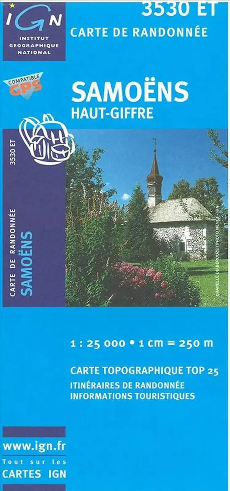 Samoëns - Haut-Griffre af IGN