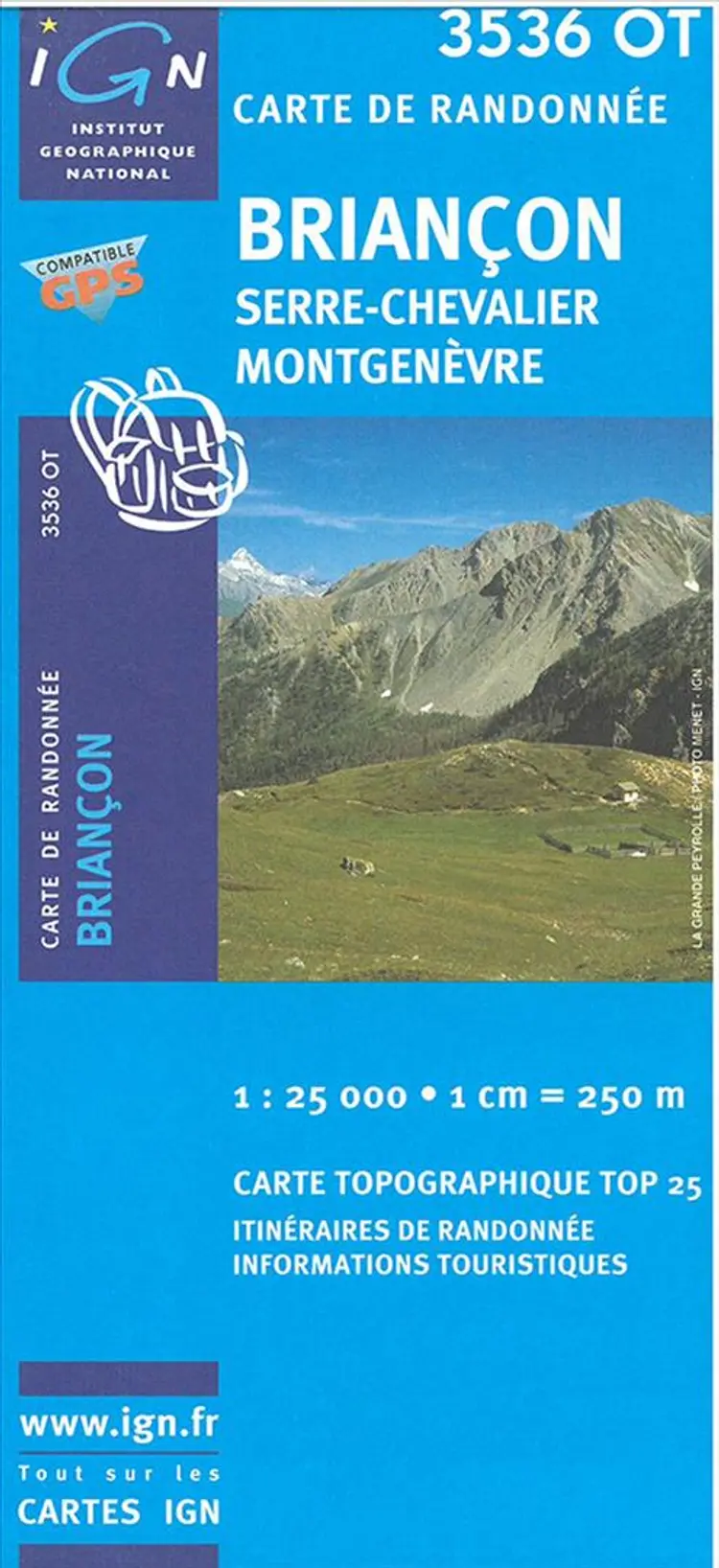 TOP25: 3536OT Briancon - Serre-Chevalier - Montgenève af IGN