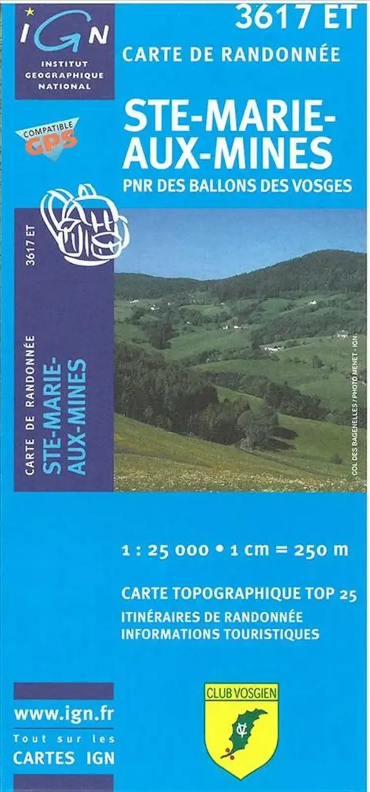 Ste-Marie-auxMines, Parc National des Ballons des Vosges af IGN