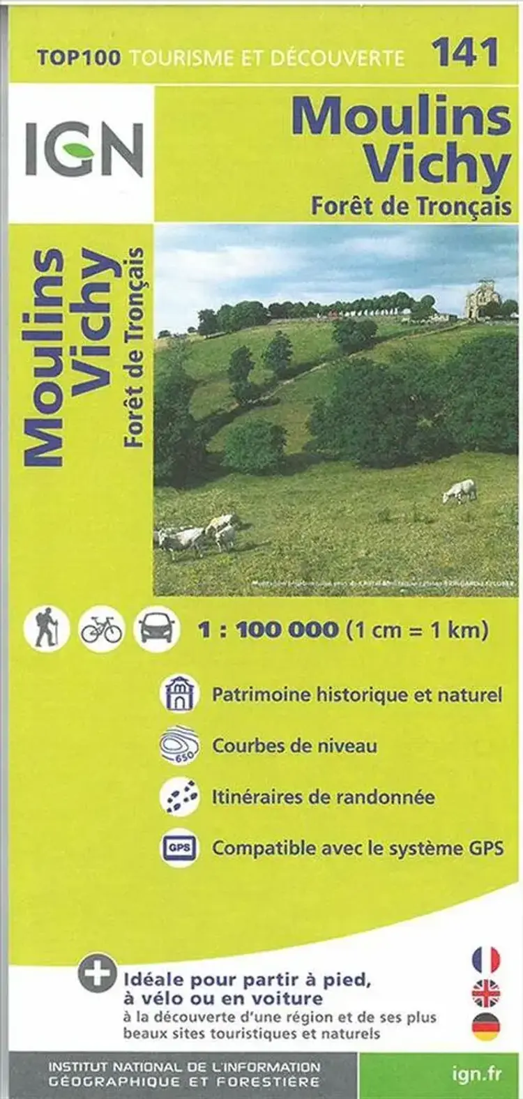 Moulins - Vichy af IGN