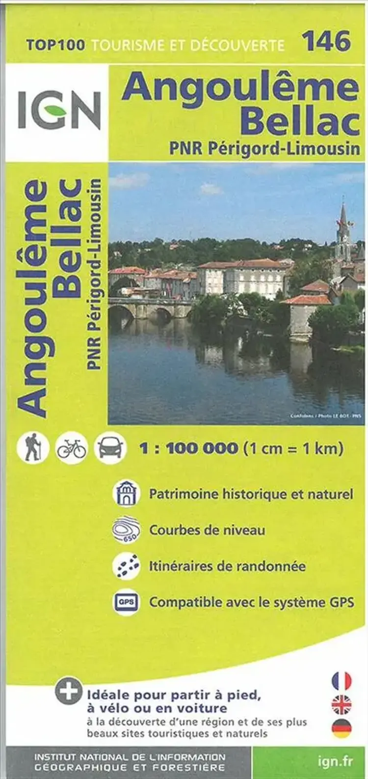 Angoulême - Bellac af IGN