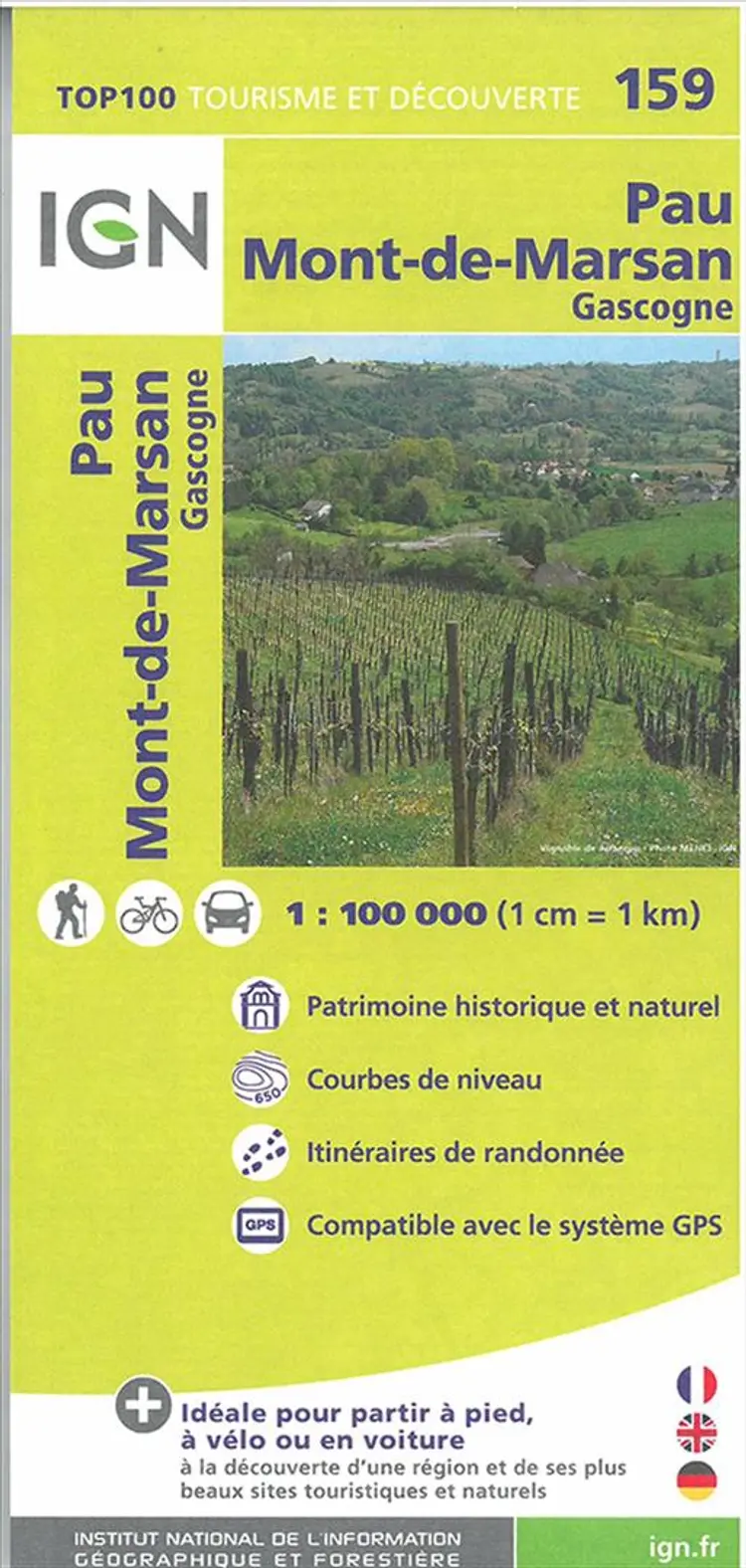 TOP100: 159 Pau - Mont-de-Marsan af IGN