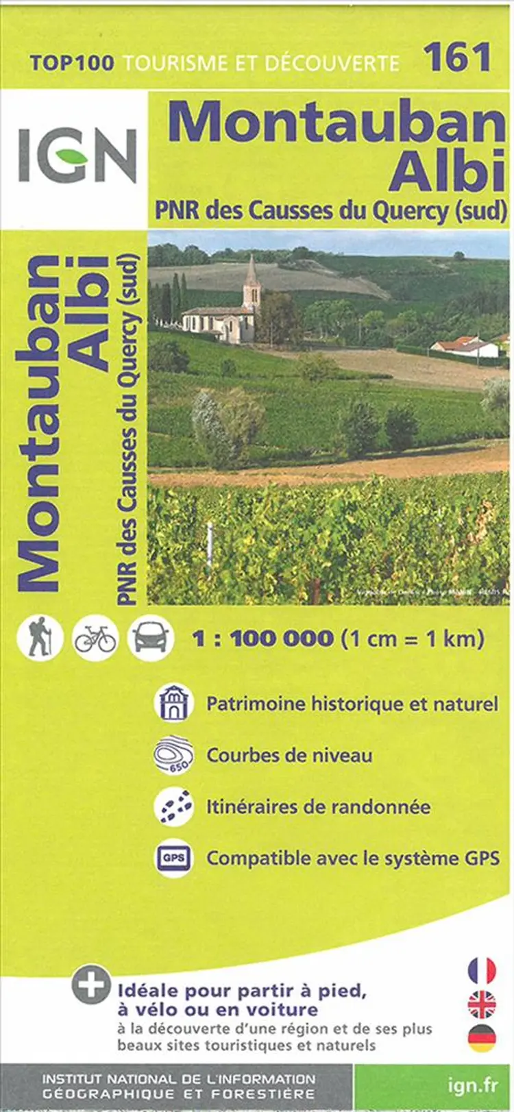 TOP100: 161 Montauban - Albi af IGN