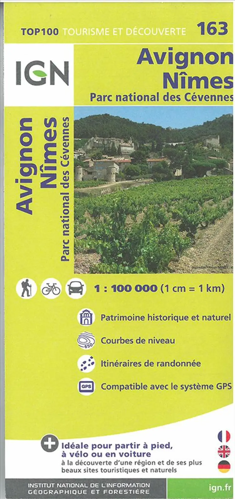 TOP100: 163 Avaignon - Nimes af IGN