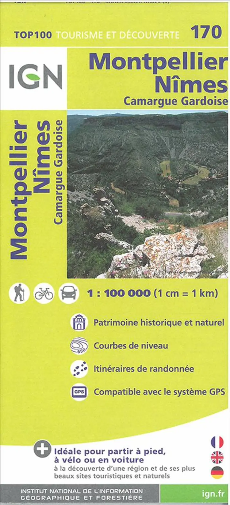 TOP100: 170 Montpellier - Nîmes af IGN