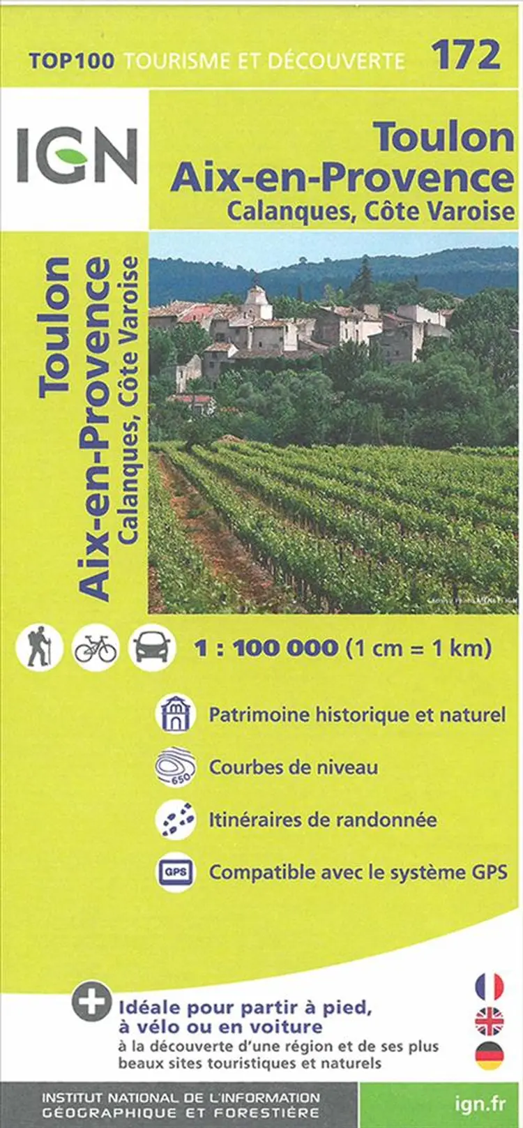 TOP100: 172 Toulon - Aix-en-Provence af IGN