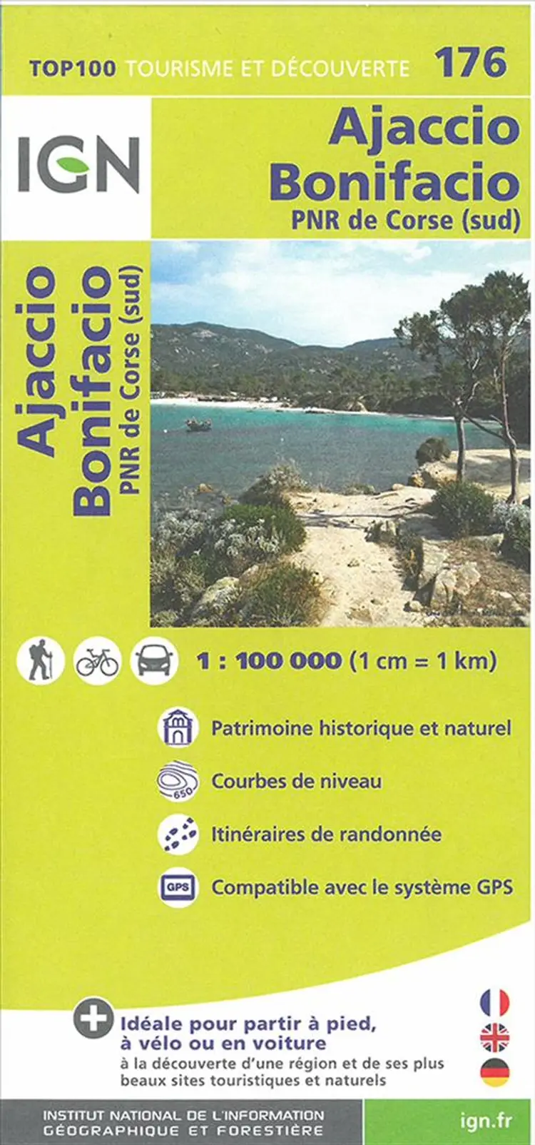 Ajaccio - Bonifacio af IGN