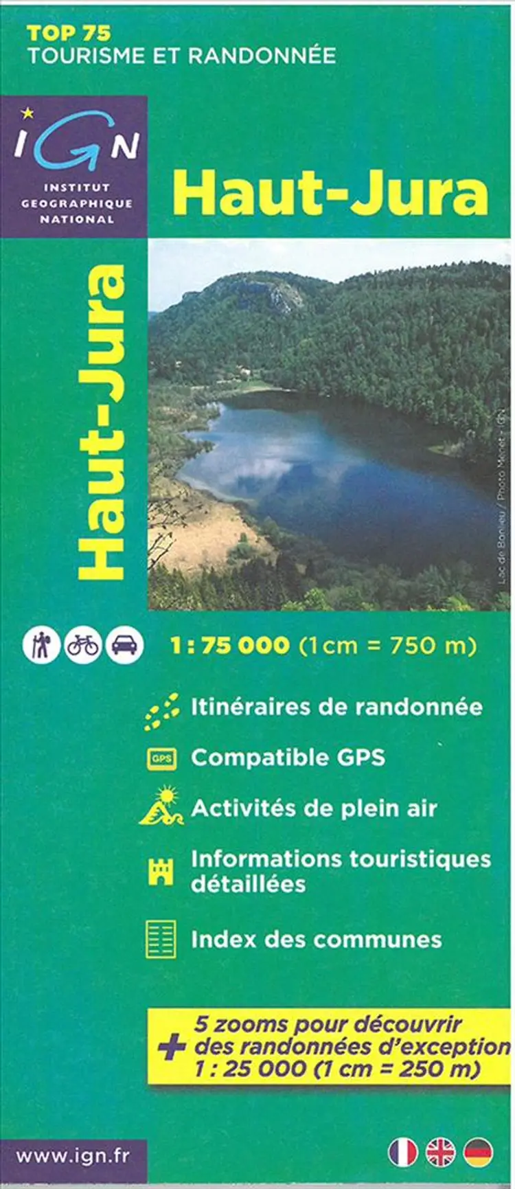 TOP75: 75012 Haut-Jura af IGN