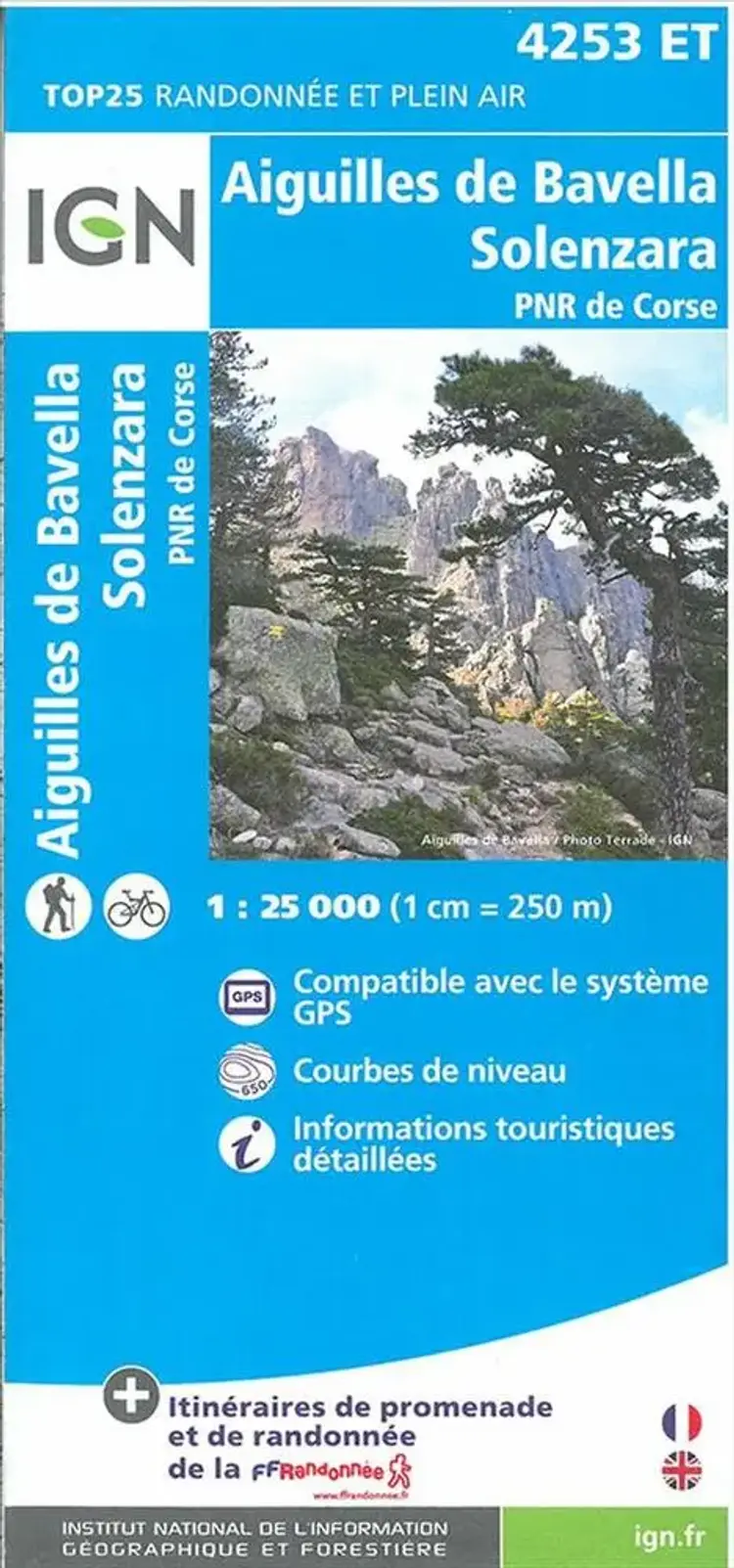 Aiguilles de Bavella - Solenzara, Parc National de Corse af IGN