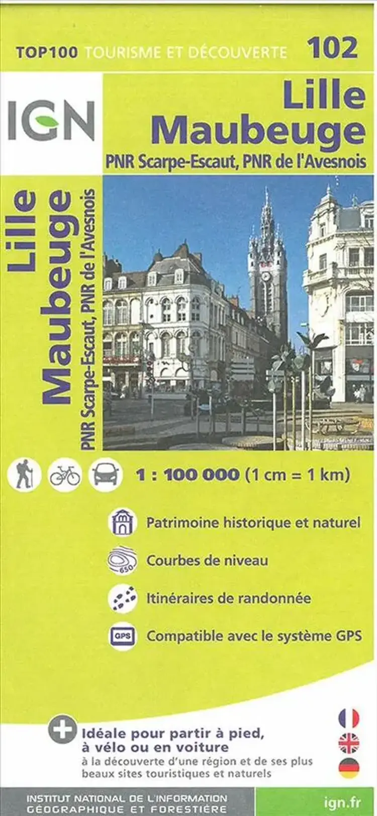 Lille - Maubeuge af IGN
