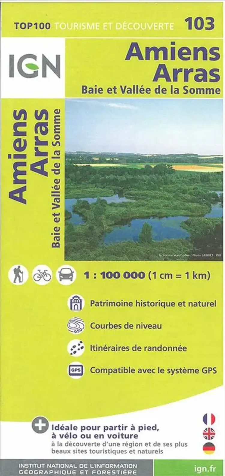 Amiens - Arras af IGN