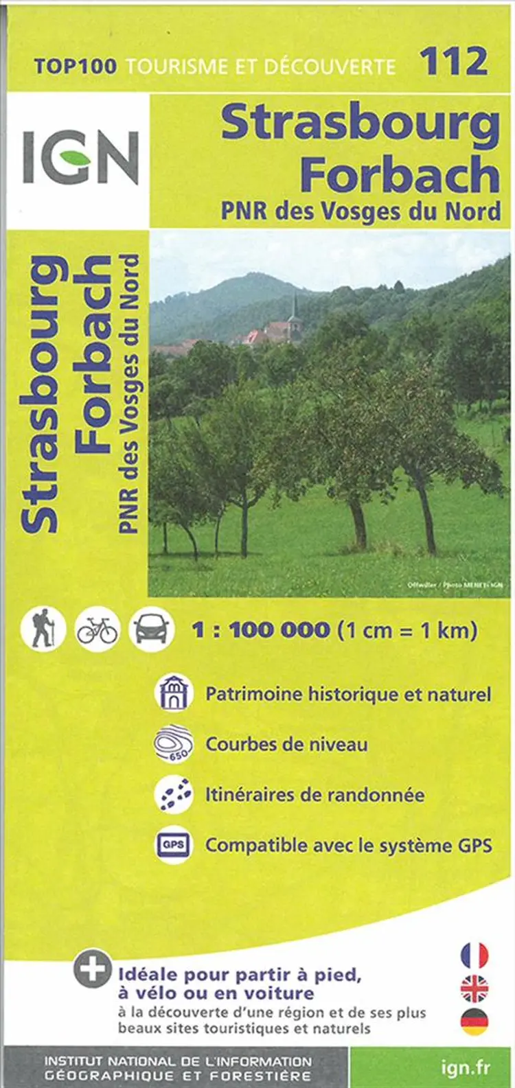 TOP100: 112 Strasbourg - Forbach af IGN