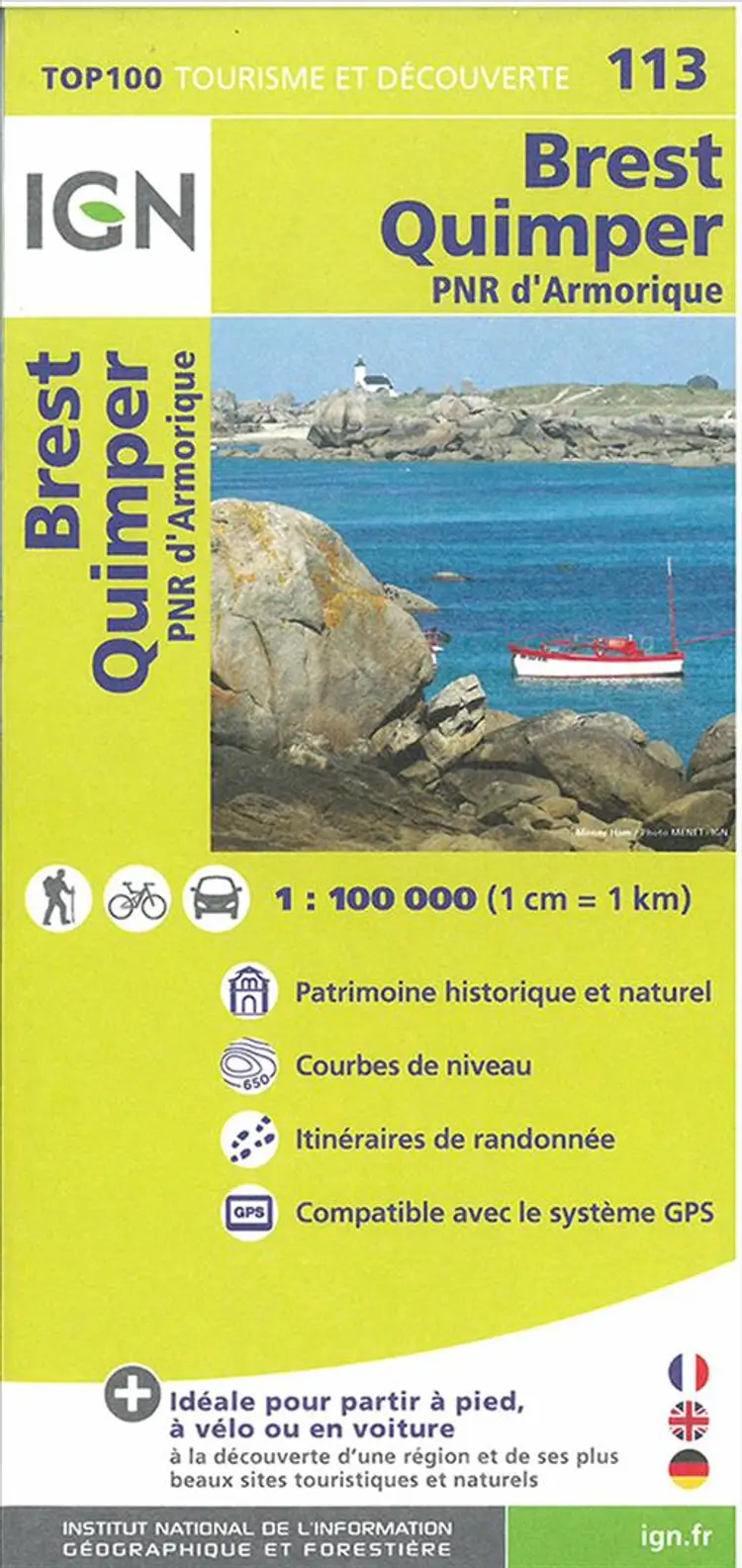 TOP100: 113 Brest - Quimper af IGN