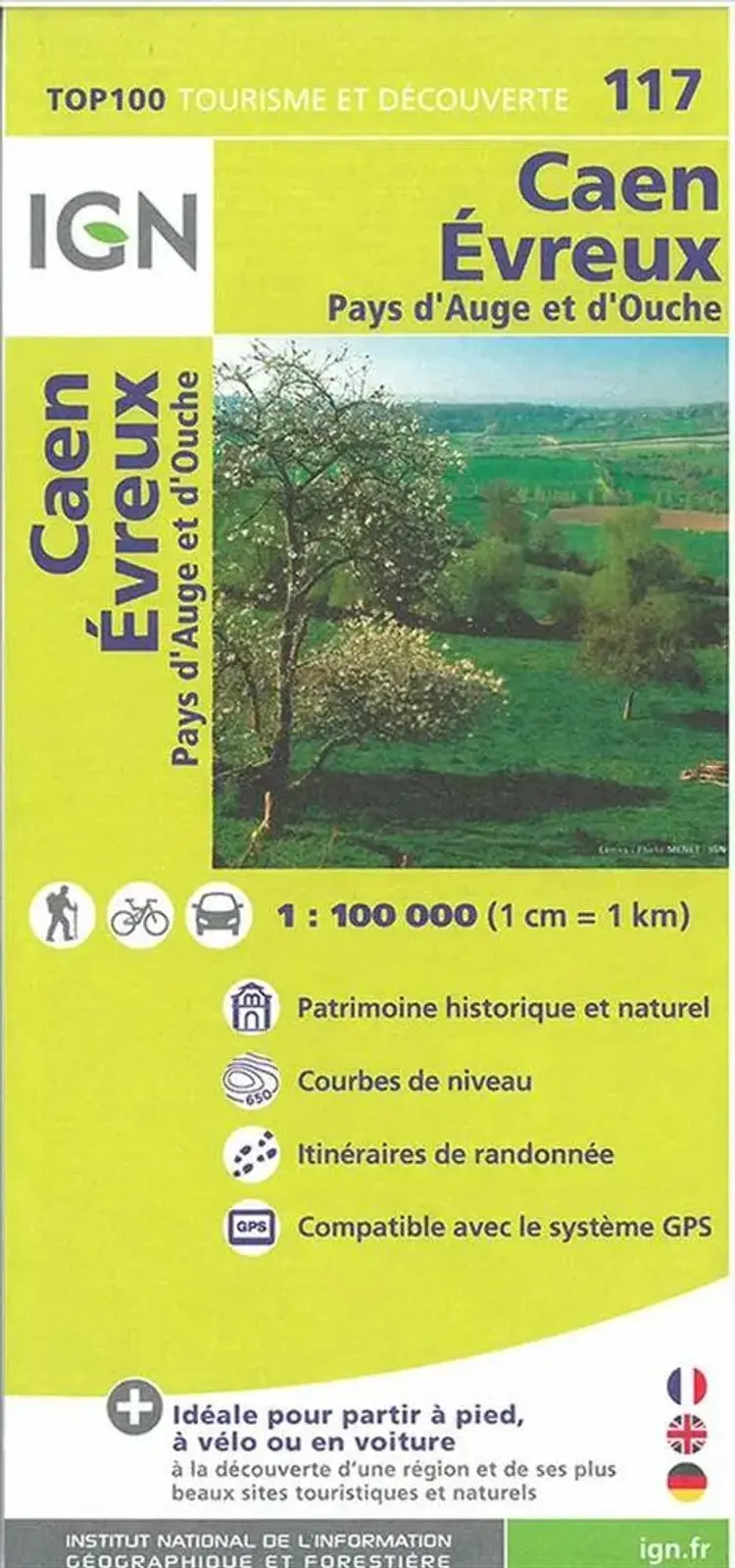 Caen - Evreux af IGN