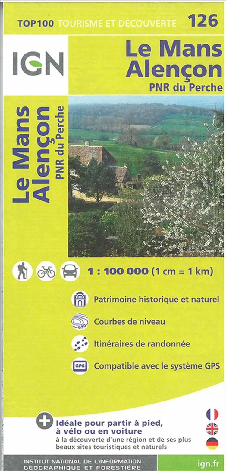 TOP100: 126 Le Mans - Alencon af IGN