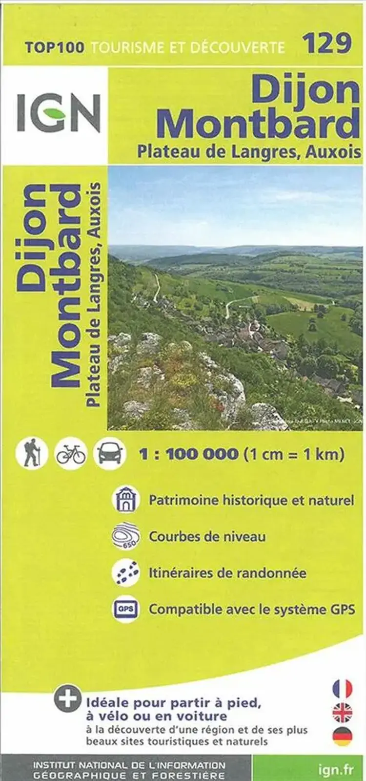 Dijon - Montbard af IGN