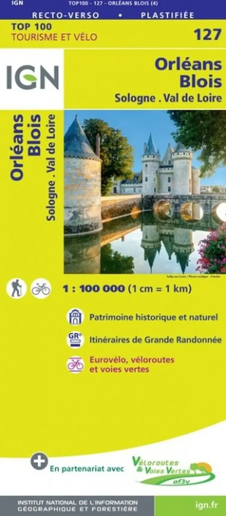 TOP100: 127 Orleans - Blois : Sologne - Val de Loire - IGN af IGN