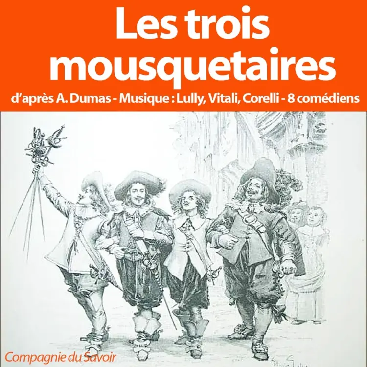 Les 3 Mousquetaires af Alexandre Dumas