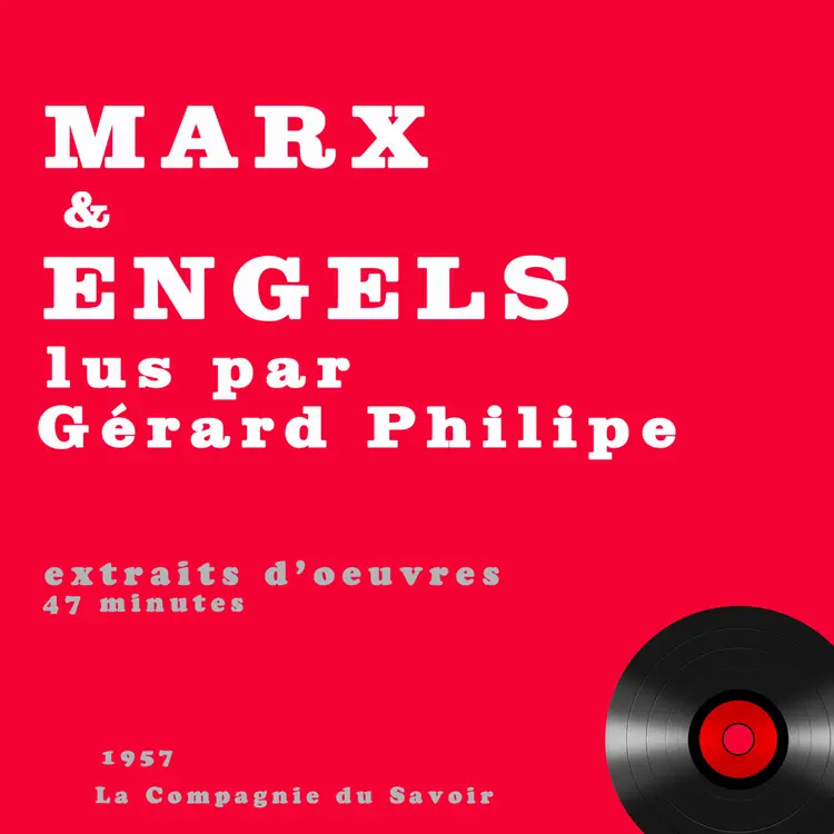 Gérard Philipe lit Karl Marx et Engels af Karl Marx
