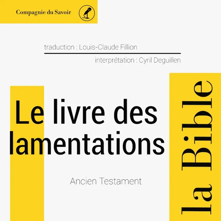 Le Livre des Lamentations af Anonyme