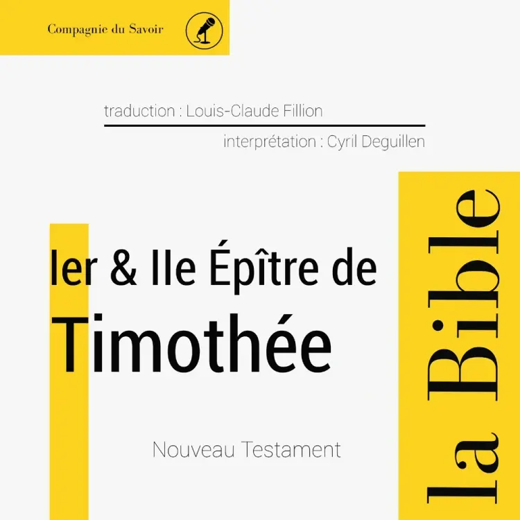 Première et deuxième épître à Timothée af Anonyme
