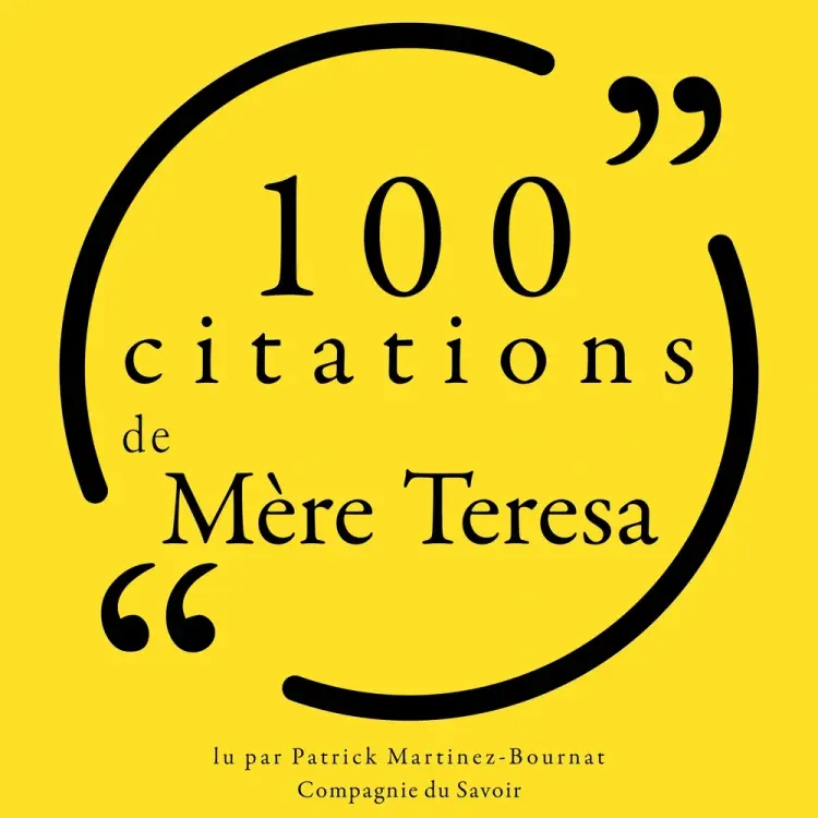 100 citations de Mère Teresa af Mère Teresa