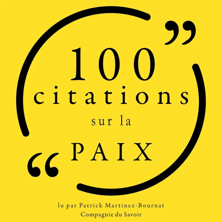 100 citations sur la paix af Various