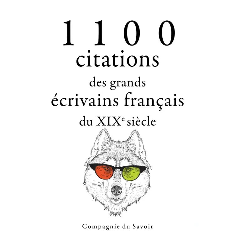1100 citations des grands écrivains français du XIXe siècle af Stendhal