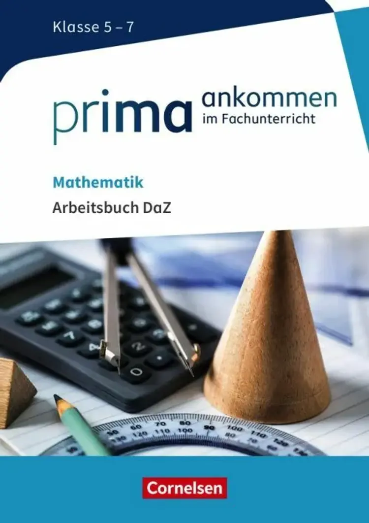 Prima ankommen im Fachunterricht: Mathematik Klasse 5-7 - Arbeitsbuch DaZ mit Lösungen af Frank Reinhold et al.