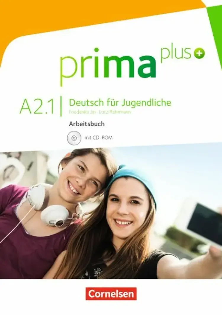 Prima plus - Deutsch für Jugendliche A2.1: Arbeitsbuch mit CD-ROM af Lutz Rohrmann
