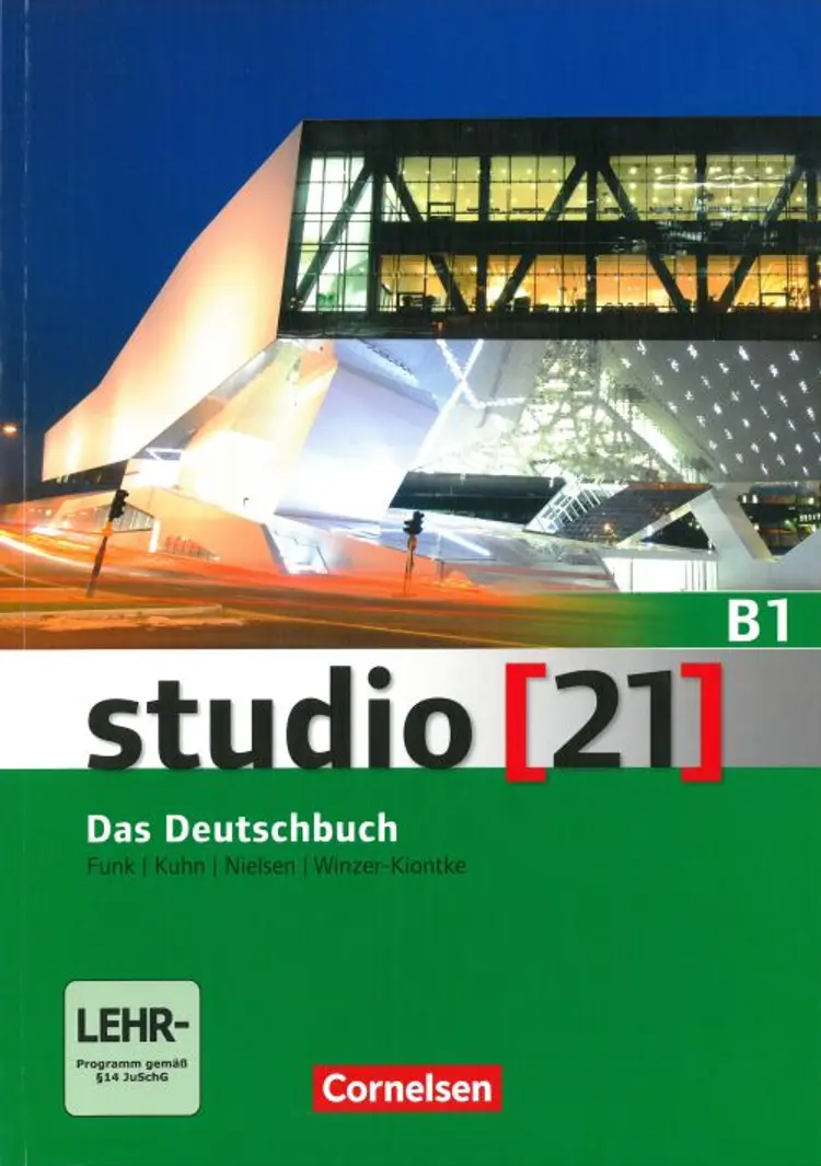 Studio 21 Grundstufe  B1: Das Deutschbuch - Kurs- und Übungsbuch mit DVD-ROM af Hermann Funk et al.
