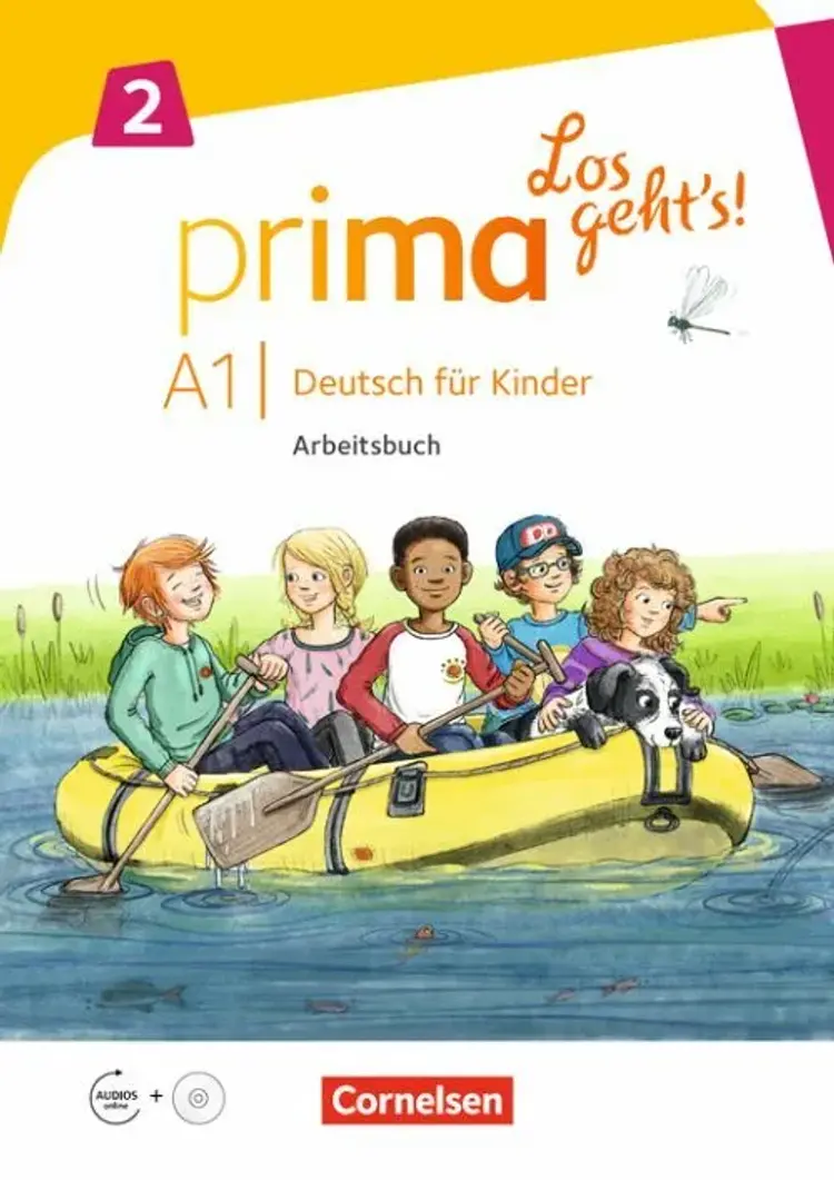 Prima - Los geht's! Deutsch für Kinder 2: Arbeitsbuch A1 af Susanne Sperling et al.