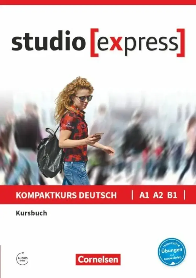 Studio [express] A1-B1: Kursbuch mit Audios online af Hermann Funk