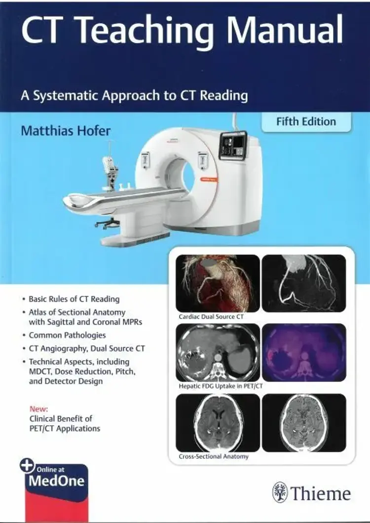 CT Teaching Manual: A Systematic Approach to CT Reading af Matthias Hofer