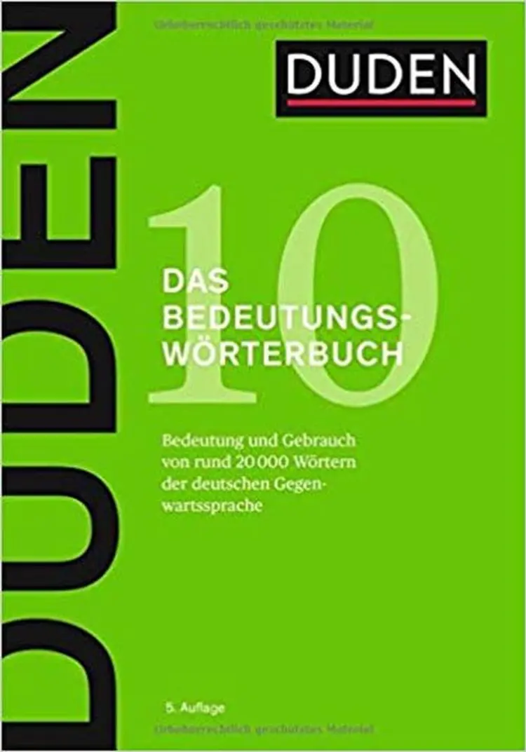 Duden - Das Bedeutungswörterbuch af Duden