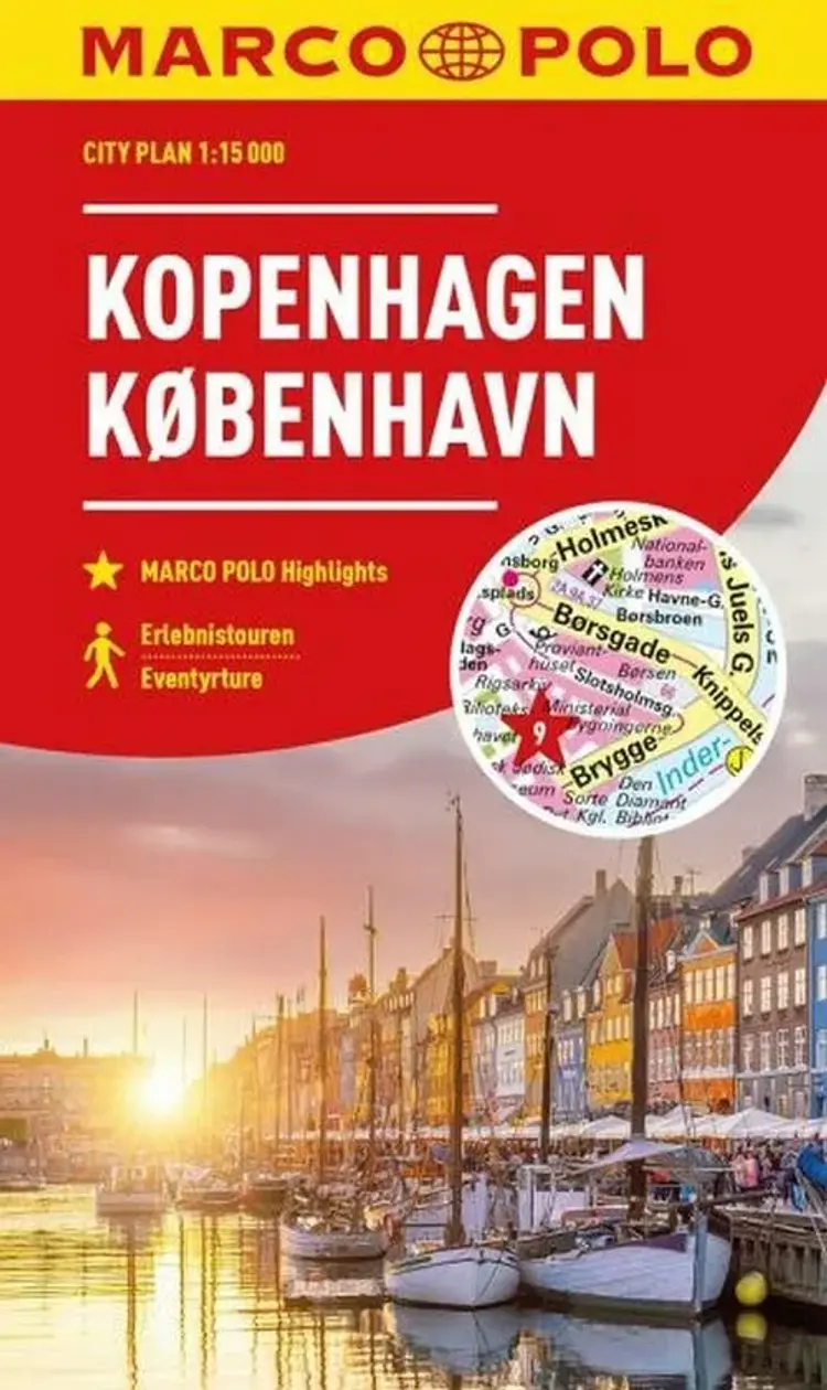 København City Map af Mair-Dumont
