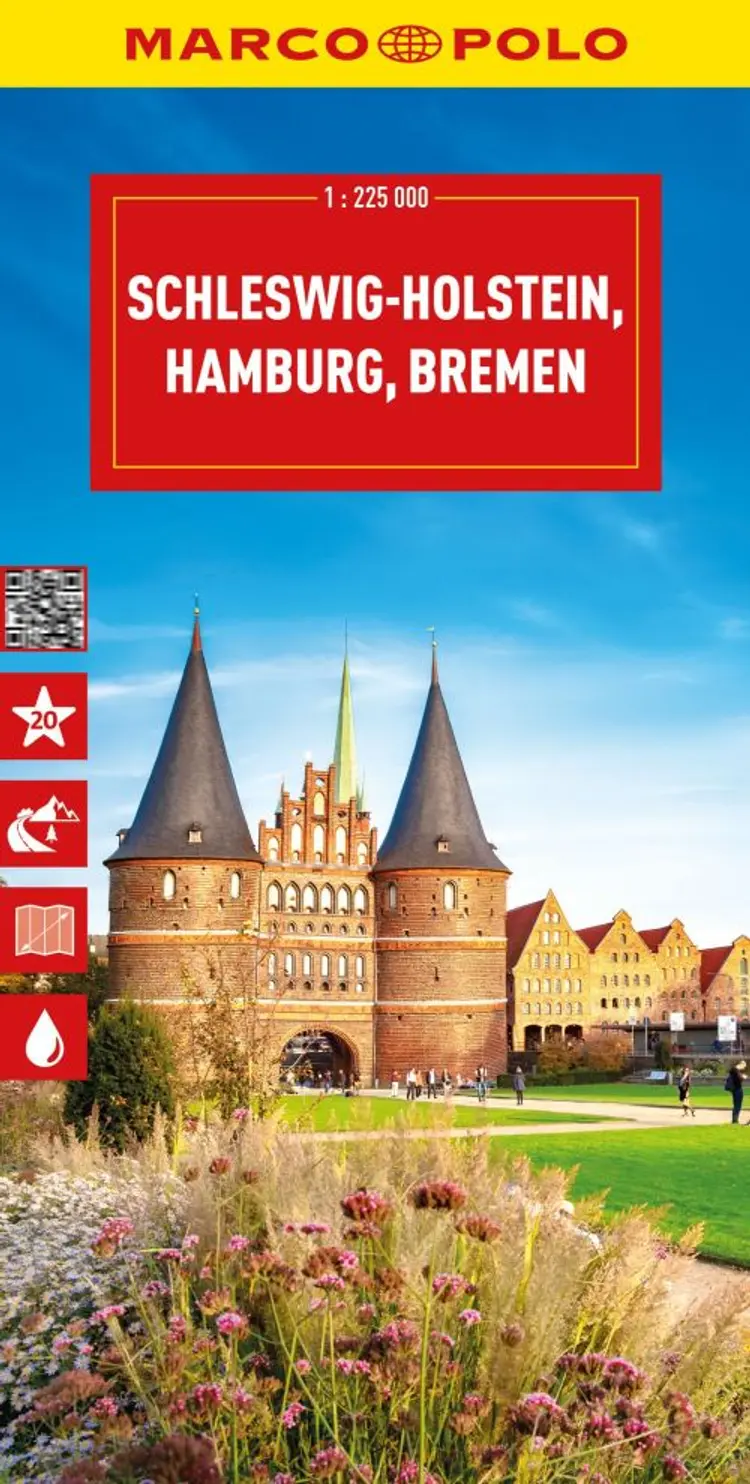 Schleswig-Holstein - Marco Polo Reisekarte Deutschland 1 af Marco Polo