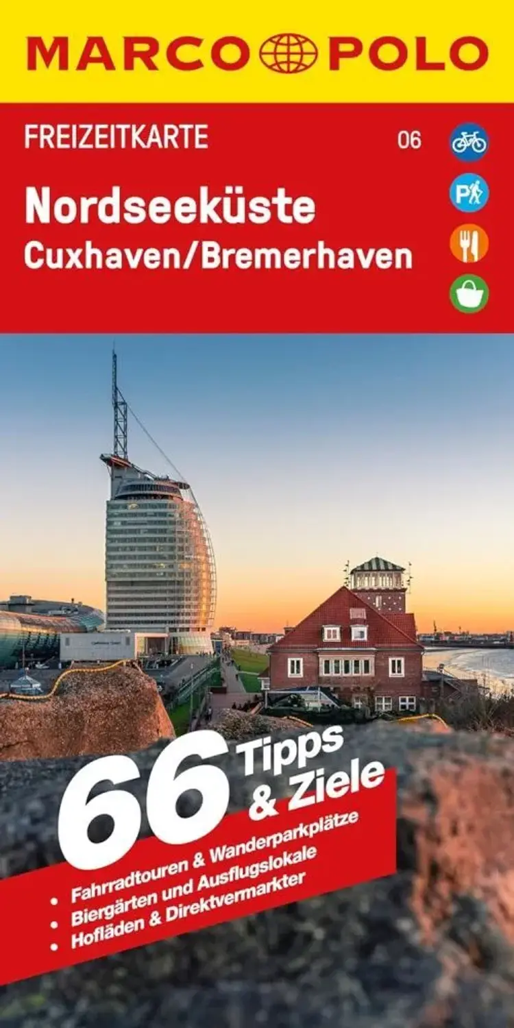 Nordseeküste, Cuxhaven - Bremerhaven af Mair-Dumont