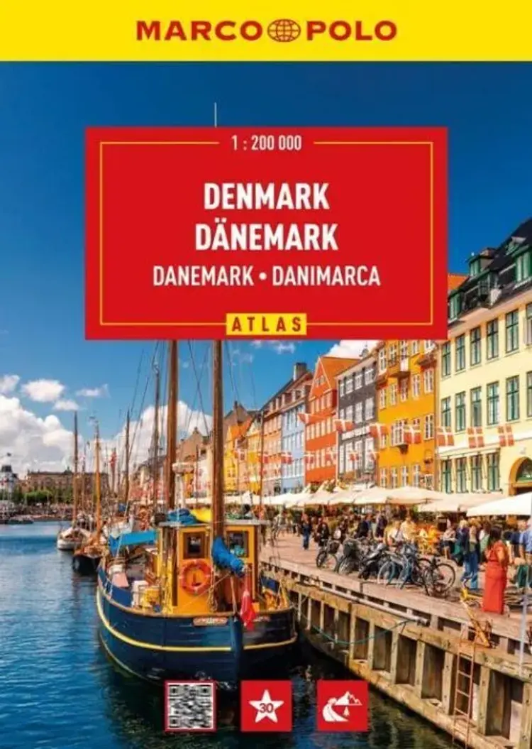 Marco Polo Atlas Danmark af Mair-Dumont