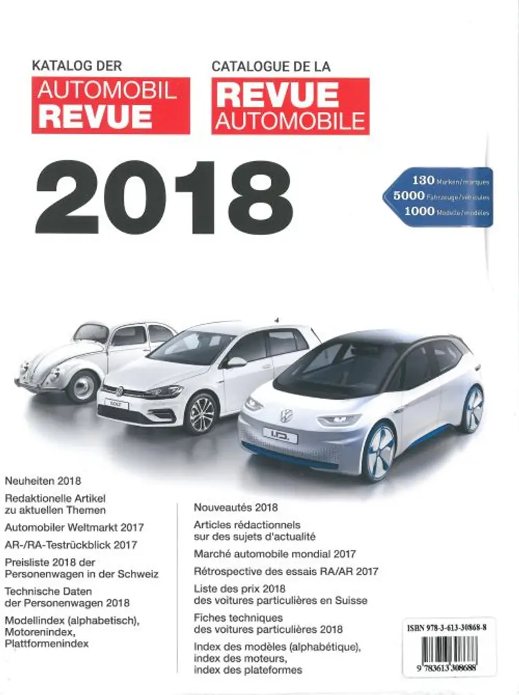 Katalog der Automobil-Revue 2018 af Motorbuch Verlag