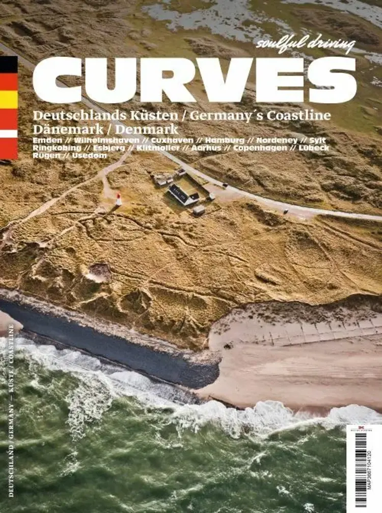 Curves: Germany's Coastline - Denmark af Stefan Bogner